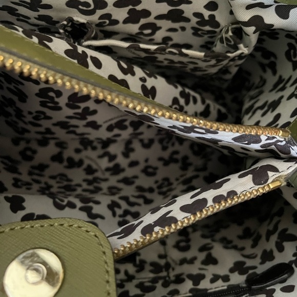 Gorgeous Green Leather Rebecca Minkoff Amorous Satchel-See Description - Picture 6 of 8